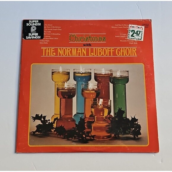 Norman Luboff Choir Christmas With The Norman Luboff Choir Vinyl LP 1977 Sealed - Picture 1 of 6